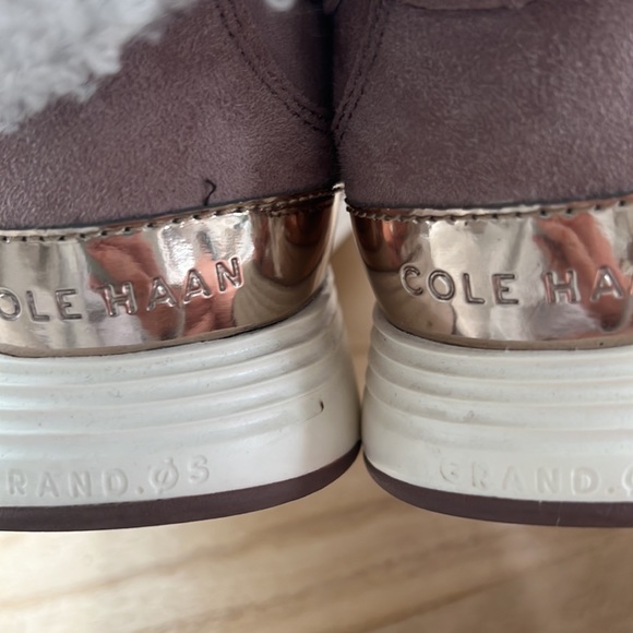Cole Haan Grand mauve Suede Shoes - Picture 9 of 9